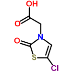 InChI=1/C5H4ClNO3S/c6-3-1-7(2-4(8)9)5(10)11-3/h1H,2H2,(H,8,9)