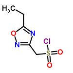 InChI=1/C5H7ClN2O3S/c1-2-5-7-4(8-11-5)3-12(6,9)10/h2-3H2,1H3