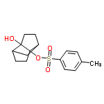 InChI=1/C16H20O4S/c1-11-2-4-14(5-3-11)21(18,19)20-16-9-7-12-10-13(16)6-8-15(12,16)17/h2-5,12-13,17H,6-10H2,1H3