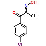 InChI=1/C9H8ClNO2/c1-6(11-13)9(12)7-2-4-8(10)5-3-7/h2-5,13H,1H3