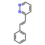 InChI=1/C12H10N2/c1-2-5-11(6-3-1)8-9-12-7-4-10-13-14-12/h1-10H/b9-8+