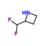 InChI=1/C4H7F2N/c5-4(6)3-1-2-7-3/h3-4,7H,1-2H2