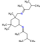 InChI=1/C22H42N2/c1-16(2)10-18(5)23-15-22(9)13-20(12-21(7,8)14-22)24-19(6)11-17(3)4/h16-17,20H,10-15H2,1-9H3/b23-18+,24-19+