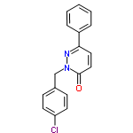 InChI=1/C17H13ClN2O/c18-15-8-6-13(7-9-15)12-20-17(21)11-10-16(19-20)14-4-2-1-3-5-14/h1-11H,12H2