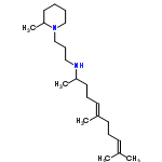 InChI=1/C22H42N2/c1-19(2)11-8-12-20(3)13-9-14-21(4)23-16-10-18-24-17-7-6-15-22(24)5/h11,13,21-23H,6-10,12,14-18H2,1-5H3/b20-13+