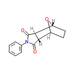 InChI=1/C14H13NO3/c16-13-11-9-6-7-10(18-9)12(11)14(17)15(13)8-4-2-1-3-5-8/h1-5,9-12H,6-7H2/t9-,10+,11-,12-/m0/s1