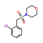 InChI=1/C11H14ClNO3S/c12-11-4-2-1-3-10(11)9-17(14,15)13-5-7-16-8-6-13/h1-4H,5-9H2