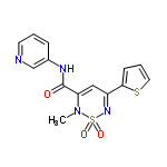 InChI=1/C14H12N4O3S2/c1-18-12(14(19)16-10-4-2-6-15-9-10)8-11(17-23(18,20)21)13-5-3-7-22-13/h2-9H,1H3,(H,16,19)