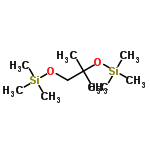 InChI=1/C10H26O2Si2/c1-10(2,12-14(6,7)8)9-11-13(3,4)5/h9H2,1-8H3