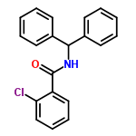 InChI=1/C20H16ClNO/c21-18-14-8-7-13-17(18)20(23)22-19(15-9-3-1-4-10-15)16-11-5-2-6-12-16/h1-14,19H,(H,22,23)