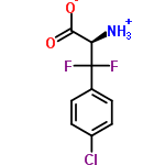 InChI=1/C9H8ClF2NO2/c10-6-3-1-5(2-4-6)9(11,12)7(13)8(14)15/h1-4,7H,13H2,(H,14,15)/t7-/m1/s1