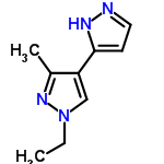 InChI=1/C9H12N4/c1-3-13-6-8(7(2)12-13)9-4-5-10-11-9/h4-6H,3H2,1-2H3,(H,10,11)