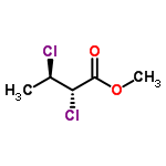 InChI=1/C5H8Cl2O2/c1-3(6)4(7)5(8)9-2/h3-4H,1-2H3/t3-,4-/m1/s1