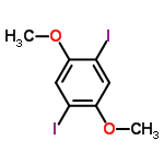 InChI=1/C8H8I2O2/c1-11-7-3-6(10)8(12-2)4-5(7)9/h3-4H,1-2H3