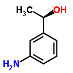 InChI=1/C8H11NO/c1-6(10)7-3-2-4-8(9)5-7/h2-6,10H,9H2,1H3/t6-/m1/s1