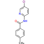 InChI=1/C13H11ClN2O/c1-9-2-4-10(5-3-9)13(17)16-12-7-6-11(14)8-15-12/h2-8H,1H3,(H,15,16,17)