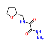 InChI=1/C7H13N3O3/c8-10-7(12)6(11)9-4-5-2-1-3-13-5/h5H,1-4,8H2,(H,9,11)(H,10,12)/t5-/m1/s1