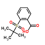 InChI=1/C11H14O4S/c1-11(2,3)16(14,15)9-7-5-4-6-8(9)10(12)13/h4-7H,1-3H3,(H,12,13)