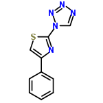 InChI=1/C10H7N5S/c1-2-4-8(5-3-1)9-6-16-10(12-9)15-7-11-13-14-15/h1-7H