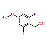 InChI=1/C8H8I2O2/c1-12-5-2-7(9)6(4-11)8(10)3-5/h2-3,11H,4H2,1H3