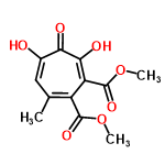 InChI=1/C12H12O7/c1-5-4-6(13)9(14)10(15)8(12(17)19-3)7(5)11(16)18-2/h4H,1-3H3,(H2,13,14,15)