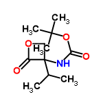 InChI=1/C11H19NO4/c1-7(2)11(6-15-8(11)13)12-9(14)16-10(3,4)5/h7H,6H2,1-5H3,(H,12,14)