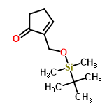 InChI=1/C12H22O2Si/c1-12(2,3)15(4,5)14-9-10-7-6-8-11(10)13/h7H,6,8-9H2,1-5H3