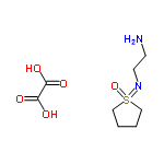 InChI=1/C6H14N2OS.C2H2O4/c7-3-4-8-10(9)5-1-2-6-10;3-1(4)2(5)6/h1-7H2;(H,3,4)(H,5,6)