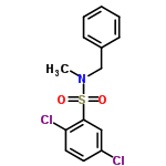 InChI=1/C14H13Cl2NO2S/c1-17(10-11-5-3-2-4-6-11)20(18,19)14-9-12(15)7-8-13(14)16/h2-9H,10H2,1H3