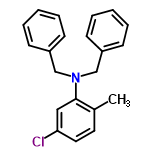 InChI=1/C21H20ClN/c1-17-12-13-20(22)14-21(17)23(15-18-8-4-2-5-9-18)16-19-10-6-3-7-11-19/h2-14H,15-16H2,1H3