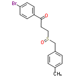 InChI=1/C17H17BrO2S/c1-13-2-4-14(5-3-13)12-21(20)11-10-17(19)15-6-8-16(18)9-7-15/h2-9H,10-12H2,1H3