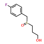 InChI=1/C10H13FO2S/c11-10-4-2-9(3-5-10)8-14(13)7-1-6-12/h2-5,12H,1,6-8H2