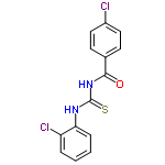 InChI=1/C14H10Cl2N2OS/c15-10-7-5-9(6-8-10)13(19)18-14(20)17-12-4-2-1-3-11(12)16/h1-8H,(H2,17,18,19,20)