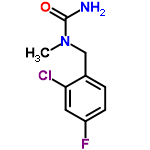 InChI=1/C9H10ClFN2O/c1-13(9(12)14)5-6-2-3-7(11)4-8(6)10/h2-4H,5H2,1H3,(H2,12,14)