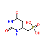 InChI=1/C5H9N2O5P/c8-4-1-3(2-13(10,11)12)6-5(9)7-4/h3H,1-2H2,(H2,10,11,12)(H2,6,7,8,9)