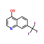 InChI=1/C10H6F3NO/c11-10(12,13)6-1-2-7-8(5-6)14-4-3-9(7)15/h1-5H,(H,14,15)