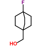 InChI=1/C9H15FO/c10-9-4-1-8(7-11,2-5-9)3-6-9/h11H,1-7H2