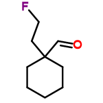 InChI=1/C9H15FO/c10-7-6-9(8-11)4-2-1-3-5-9/h8H,1-7H2