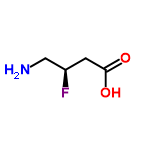 InChI=1/C4H8FNO2/c5-3(2-6)1-4(7)8/h3H,1-2,6H2,(H,7,8)/t3-/m1/s1