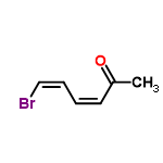 InChI=1/C6H7BrO/c1-6(8)4-2-3-5-7/h2-5H,1H3/b4-2-,5-3-