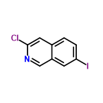 InChI=1/C9H5ClIN/c10-9-4-6-1-2-8(11)3-7(6)5-12-9/h1-5H