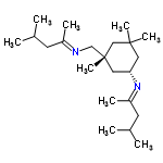 InChI=1/C22H42N2/c1-16(2)10-18(5)23-15-22(9)13-20(12-21(7,8)14-22)24-19(6)11-17(3)4/h16-17,20H,10-15H2,1-9H3/b23-18+,24-19+/t20-,22-/m0/s1