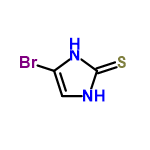 InChI=1/C3H3BrN2S/c4-2-1-5-3(7)6-2/h1H,(H2,5,6,7)