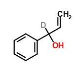 InChI=1/C9H10O/c1-2-9(10)8-6-4-3-5-7-8/h2-7,9-10H,1H2/i9D