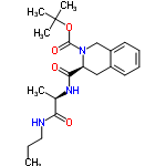 InChI=1/C21H31N3O4/c1-6-11-22-18(25)14(2)23-19(26)17-12-15-9-7-8-10-16(15)13-24(17)20(27)28-21(3,4)5/h7-10,14,17H,6,11-13H2,1-5H3,(H,22,25)(H,23,26)/t14-,17+/m1/s1