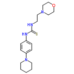 InChI=1/C18H28N4OS/c24-18(19-8-11-21-12-14-23-15-13-21)20-16-4-6-17(7-5-16)22-9-2-1-3-10-22/h4-7H,1-3,8-15H2,(H2,19,20,24)