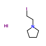 InChI=1/C6H12IN.HI/c7-3-6-8-4-1-2-5-8;/h1-6H2;1H