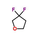 InChI=1/C4H6F2O/c5-4(6)1-2-7-3-4/h1-3H2