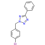 InChI=1/C14H11ClN4/c15-13-8-6-11(7-9-13)10-19-17-14(16-18-19)12-4-2-1-3-5-12/h1-9H,10H2