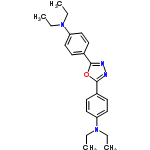 InChI=1/C22H28N4O/c1-5-25(6-2)19-13-9-17(10-14-19)21-23-24-22(27-21)18-11-15-20(16-12-18)26(7-3)8-4/h9-16H,5-8H2,1-4H3